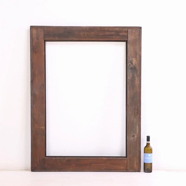 Traditional Ebonized Frame in the Dutch Style, C. 1940 For Sale - Image 3 of 5