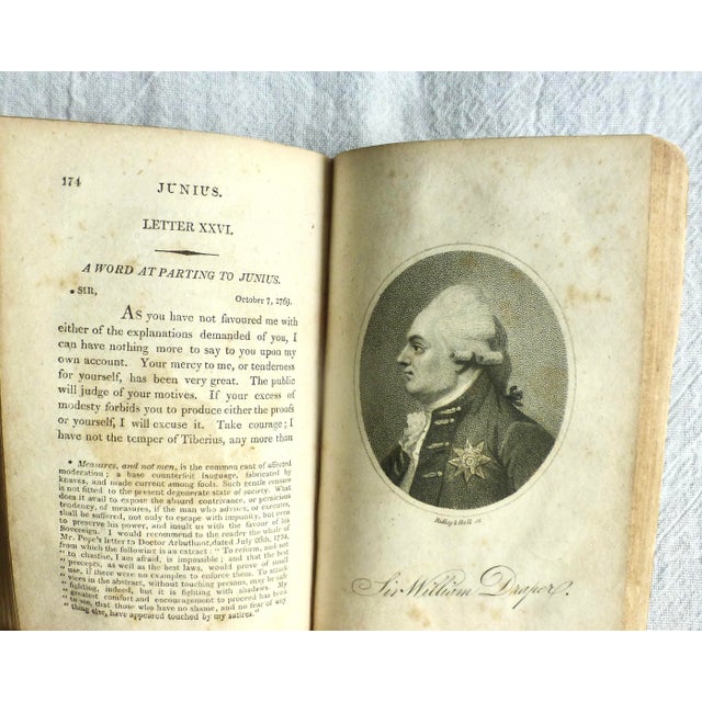 Illustration 1806 the Letters of Junius, Pocket-Sized For Sale - Image 3 of 5
