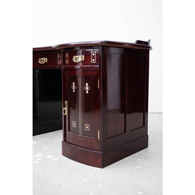 Art Nouveau Desk, 1890s For Sale - Image 11 of 12