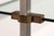 Mid-Century Modern Model R16 Corner Cabinet in Stainless Steel and Brass by Peter Ghyczy, 1970s For Sale - Image 3 of 10