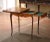 19th Century French Louis XV Walnut Marquetry Folding Game Table With Felt For Sale - Image 9 of 12