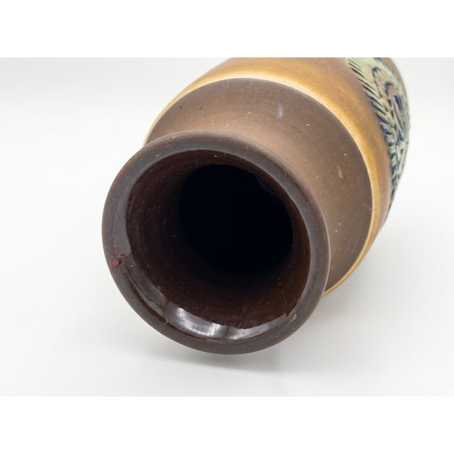 1960s Mid-Century Modern Ceramic Vase, Scandinavian Studio Pottery, Sweden 1960s, Tomas Anagrius For Sale - Image 5 of 7
