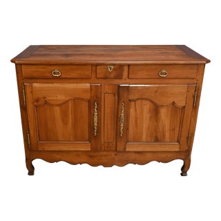 Mid-19th Century Louis XV Cherrywood Buffet For Sale