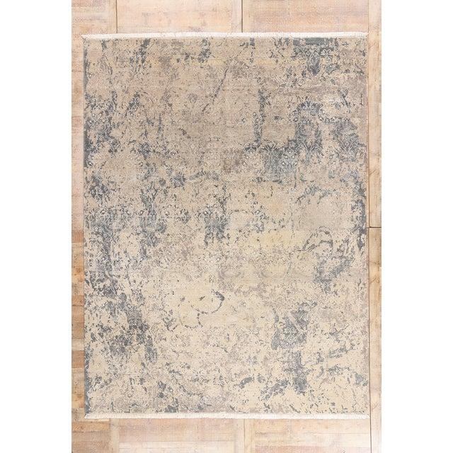 Vintage Contemporary Indian Rug, 09'00 X 12'00 For Sale - Image 10 of 10