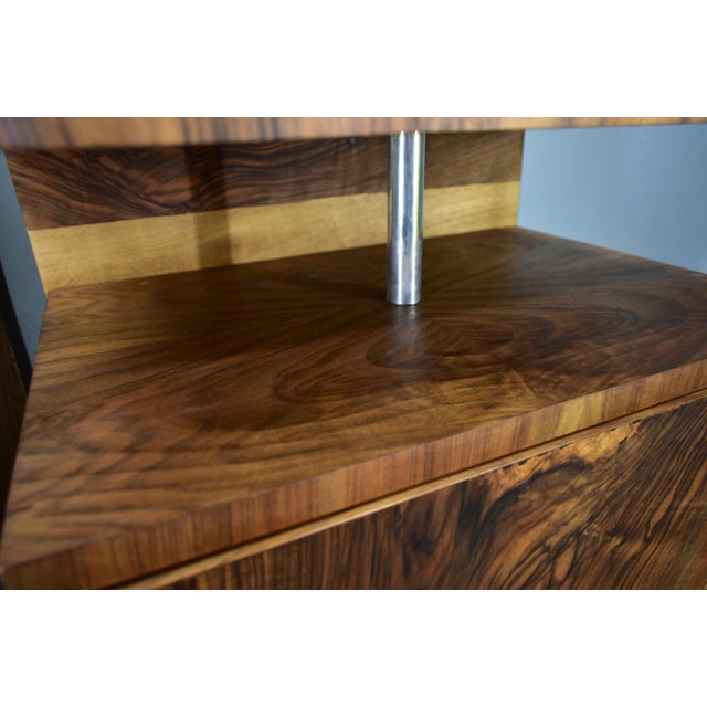 1930s Art Deco Bedside Tables, Czechoslovakia, 1932s, Set of 2 For Sale - Image 5 of 18