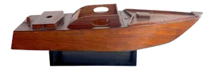 Early 20th Century American Vintage Model of a Speedboat 'Ricky-O'