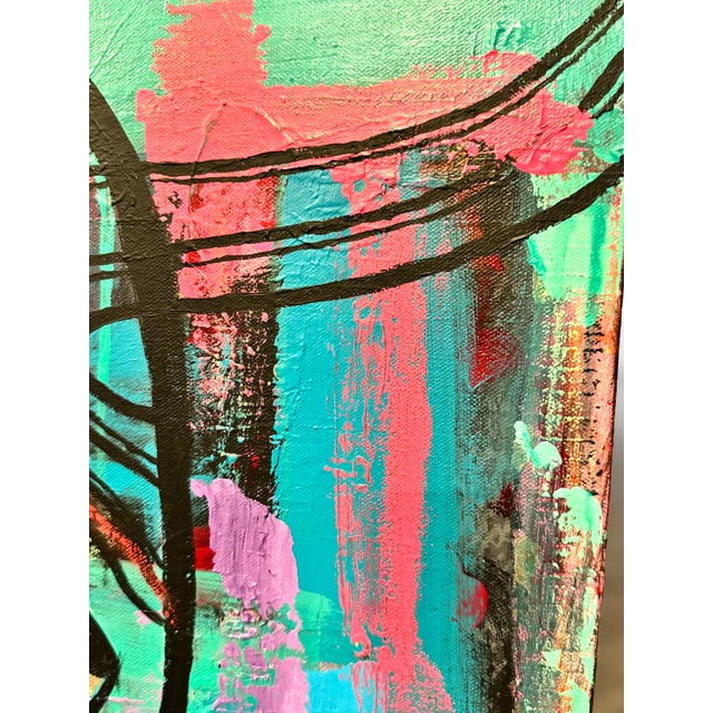 "To the Sun" Original Abstract Painting by Devyn Nicole For Sale - Image 9 of 12