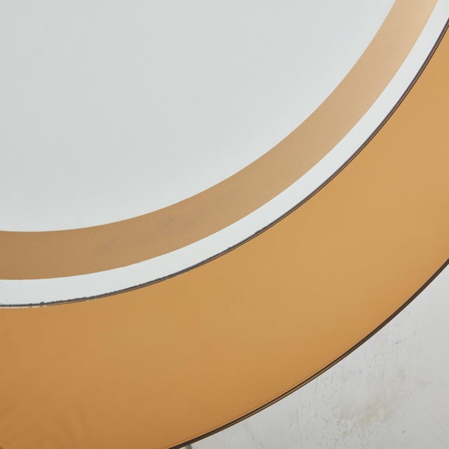 Italian Round Bronze Mirror, 1960s For Sale - Image 14 of 18