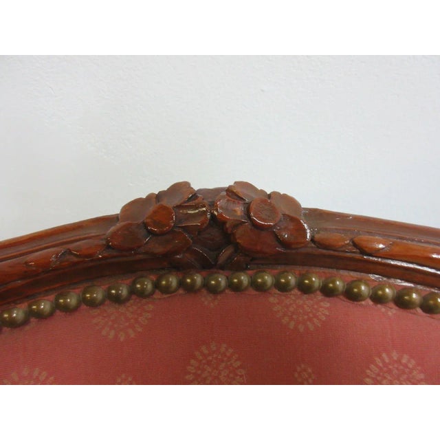 Vintage French Regency Carved Dining Chairs - a Pair For Sale In Philadelphia - Image 6 of 12