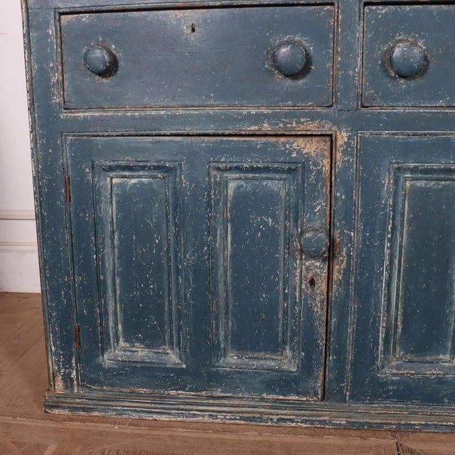 19th Century English Glazed Kitchen Dresser For Sale - Image 3 of 16