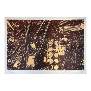 Bob Stanley, Lake, 1970, Large Screenprint 69/110, Pop Art, Contemporary Art For Sale