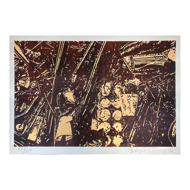 Bob Stanley, Lake, 1970, Large Screenprint 69/110, Pop Art, Contemporary Art For Sale