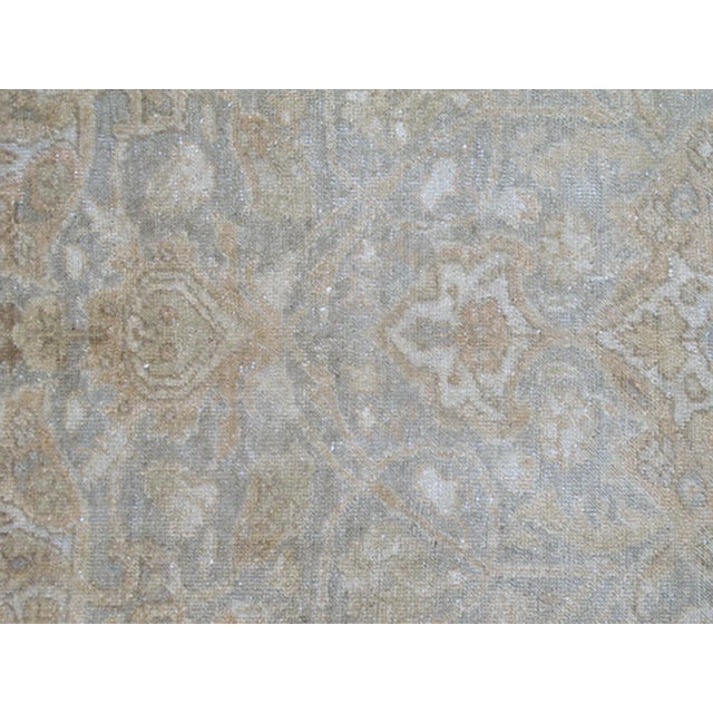 Faded Vintage Turkish Sivas Rug With Floral Motifs and Medallion 5'1 X 7'10 For Sale In Atlanta - Image 6 of 9