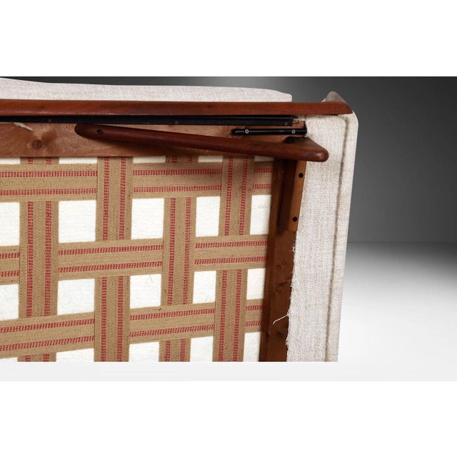 Mid-Century Modern Sofa Adrian Pearsall Style Gondola Sofa For Sale - Image 9 of 11