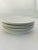 Contemporary Athena Pattern by Johnson Brothers White Dinner Plates S/8, In very Good condition . 10.5"D