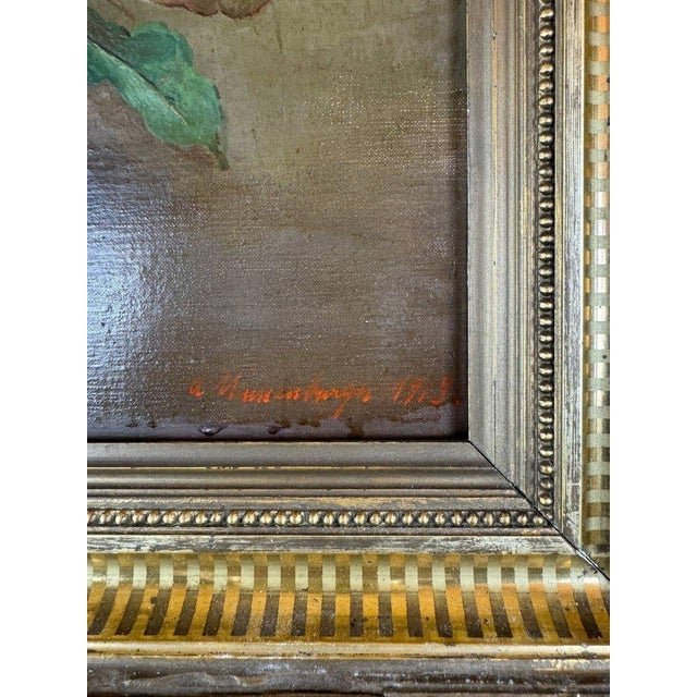 French School Artist, Floral Still Life, Early 20th Century, Oil Painting on Canvas, Framed For Sale - Image 4 of 10