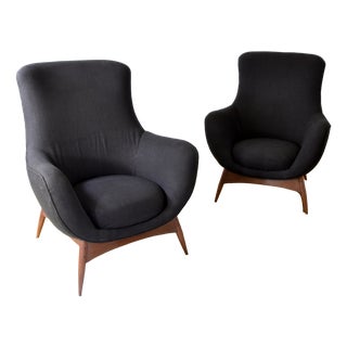 Set of Chairs in Teak from Flexform, 1950s For Sale