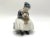 Porcelain Figurine of a Sewing Woman from Royal Copenhagen, Denmark For Sale - Image 6 of 6