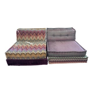 Roche Bobois Missoni Mah Jong Sofa 2-Seater For Sale