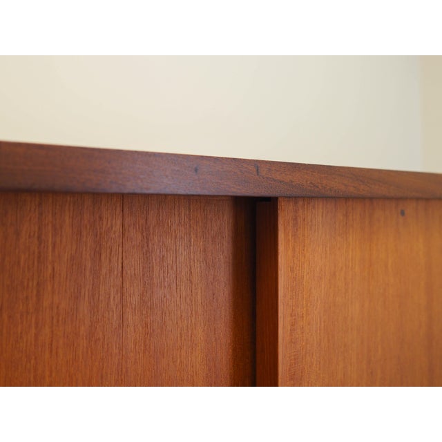 Danish Teak Wardrobe, 1960s For Sale - Image 9 of 18