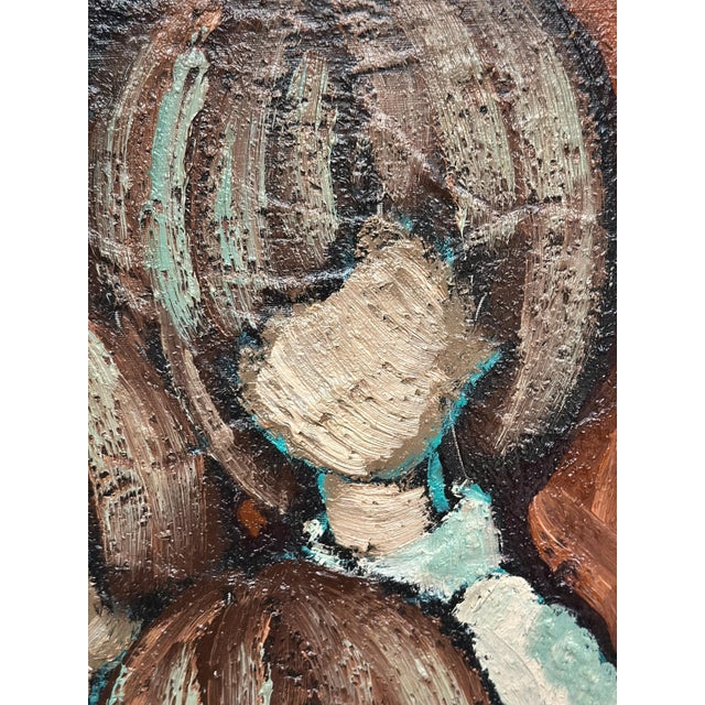 Erik Lund, Trio, 1950s, Oil on Canvas, Framed For Sale - Image 17 of 18