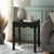 Introduce a touch of sophistication with the Lilith Square Wave Accent Table in a calming matt black color. This table...