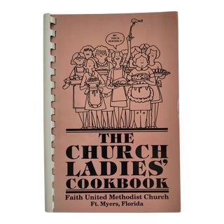 1970s Church Ladies’ Cookbook From Faith United Methodist Church of Fort Myers, Florida For Sale
