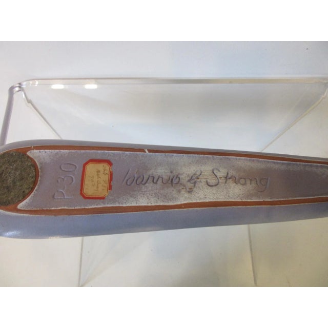 Harris G. Strong Pottery Fish Tray Serving Dish For Sale - Image 11 of 13