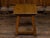 English Georgian Period Low Oak Side Table with Single Drawer and Carved Apron For Sale In Atlanta - Image 6 of 12