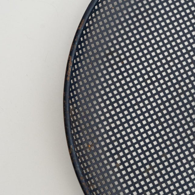 Enameled Metal Tray attributed to Mathieu Matégot, 1950s For Sale - Image 11 of 12