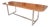 Andrianna Shamaris Live Edge Teak Wood Single Slab Dining Table For Sale