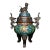 Vintage Cloisonné Enamel Dragon-Handled Tripod Censer With Qianlong Mark For Sale