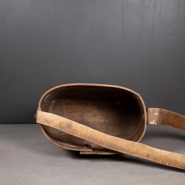 Industrial Vintage Construction Worker Tool Caddy C.1940 For Sale - Image 3 of 7