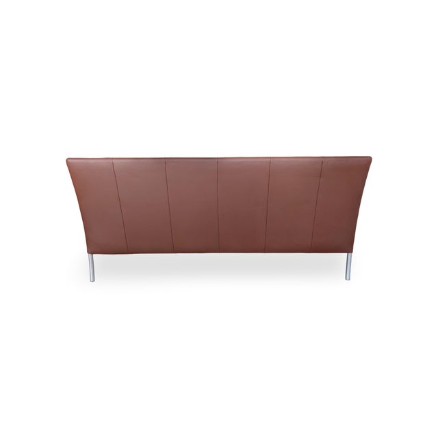 Two-Seater Jason Sofa in Leather by Walter Knoll For Sale - Image 5 of 11