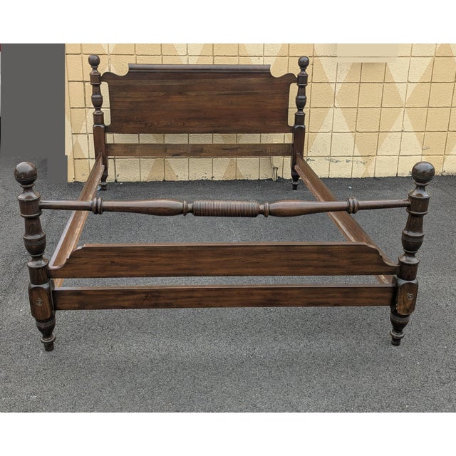 Pennsylvania House Solid Walnut Queen Size Cannonball Bed Experience the timeless beauty of American craftsmanship with...