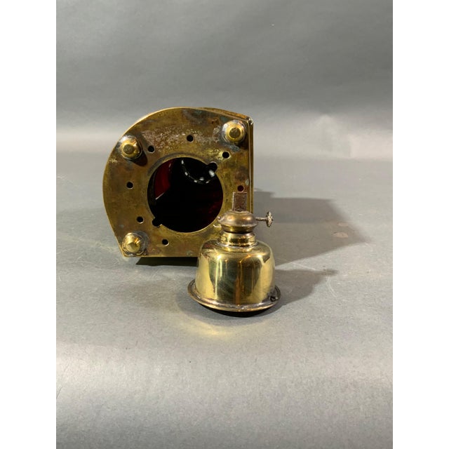 Early 20th Century Antique French Ships Lantern For Sale - Image 5 of 7