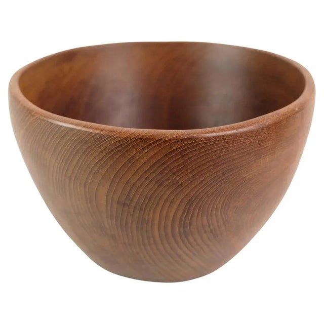 Bowl in Teak, Denmark, 1960 For Sale - Image 11 of 11
