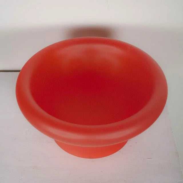 Mid-Century Modern Vase and Satin Cenedese in Colored Glass, 1960s For Sale - Image 3 of 6