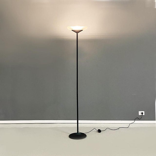 Metal and Glass Floor Lamp by Vincenzo Missanelli for Ladue, 1980s For Sale - Image 15 of 17