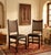 Upgrade your dining space with this Set of 2 Mission Spindle Dining Side Chairs #240, blending timeless Arts Crafts design...