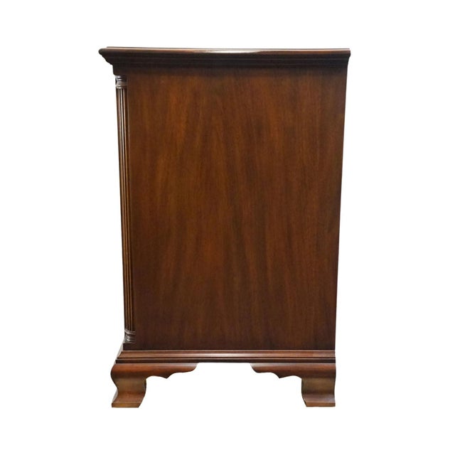 Henkel Harris Genuine Solid Mahogany Traditional 66" Double Dresser For Sale - Image 11 of 13
