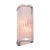 Mid-Century Modern Murano Glass Pink “Cannette” Sconces For Sale - Image 3 of 9