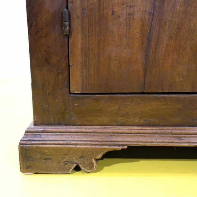 Wooden Buffet with Two Doors and Shaped Base For Sale - Image 6 of 12