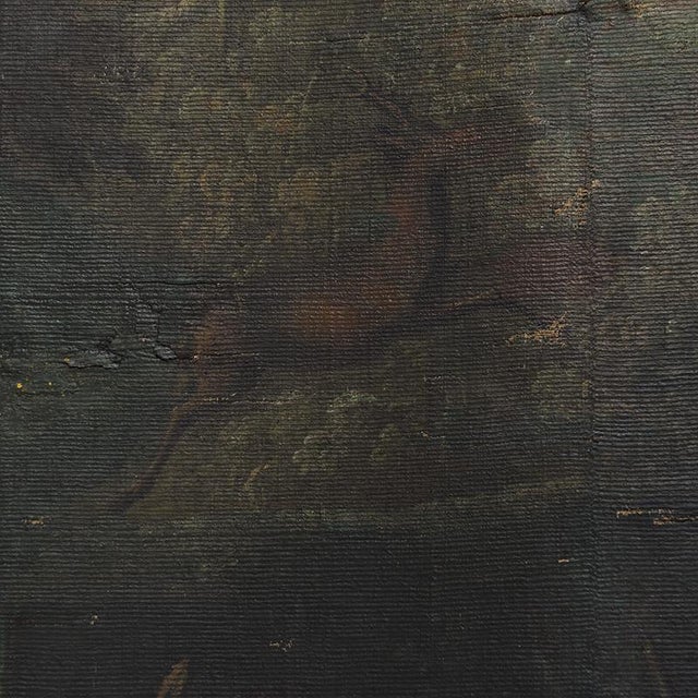 This impressive, monumental painting, dating from the early 19th century (circa 1810–1840), is a remarkable piece of wall...