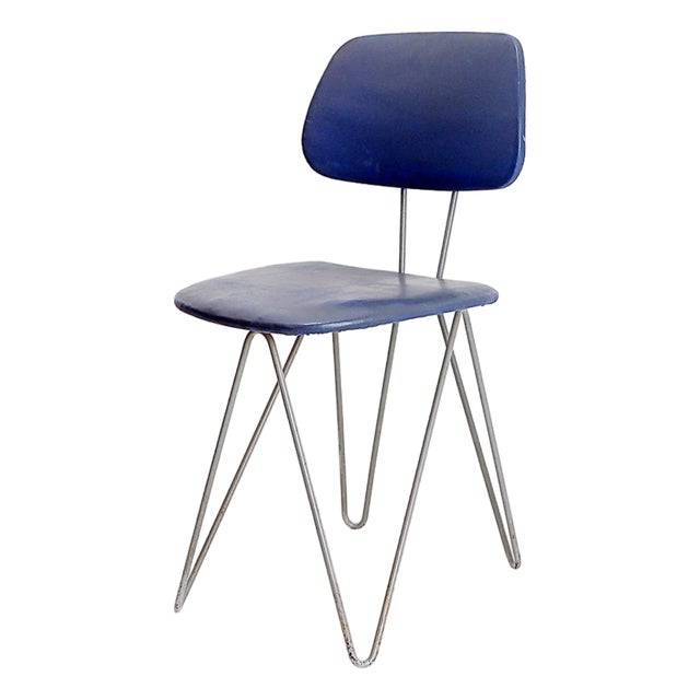 Minimalist Dutch Chair SM01 attributed to Cees Braakman for Pastoe, 1954 For Sale