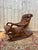 Chesterfileld Leather Rocking Chair For Sale - Image 6 of 6