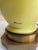 Mid 20th Century Baccarat Style Yellow Opaline Glass Japonisme Lamps, Signed Baccarat - a Pair For Sale - Image 10 of 18