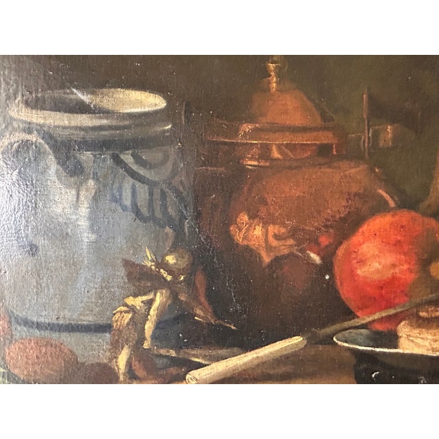 American Antique Original Still-Life Oil Painting, American School of William Merritt Chase For Sale - Image 3 of 12