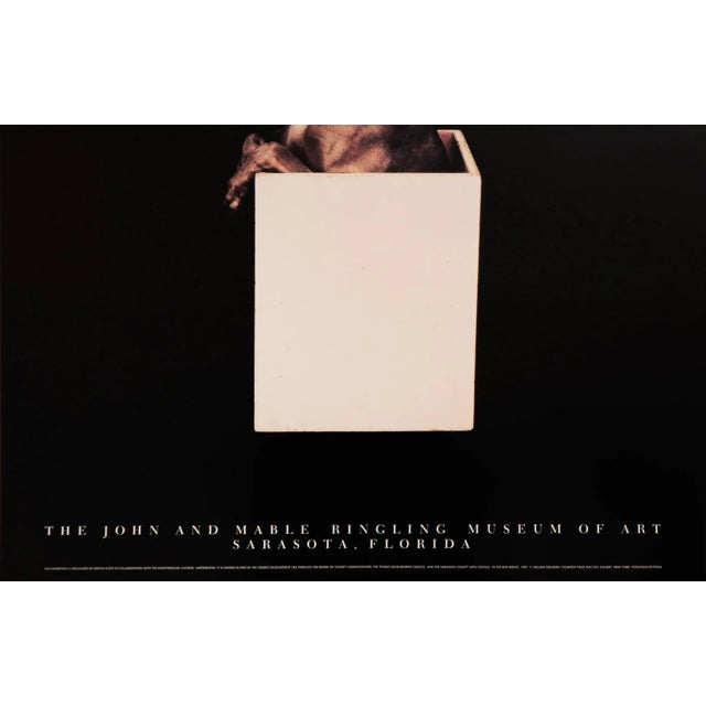 William Wegman 1987 American Exhibition Poster - William Wegman, the John and Mable Ringling Museum of Art For Sale - Image 4 of 5