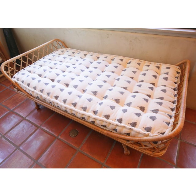 Anthropologie Pari Rattan Daybed and Eliza Twin Daybed Chairish